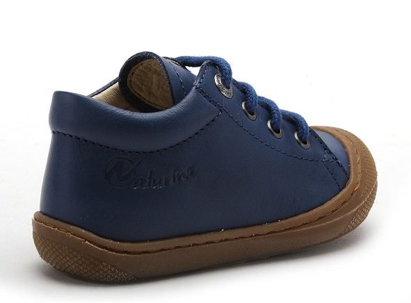 Naturino boots bottine bebe cocoon nappa spazz bleu