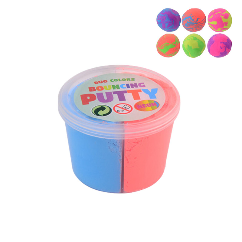 Bouncing putty kneedbare stuiterbal - diverse varianten