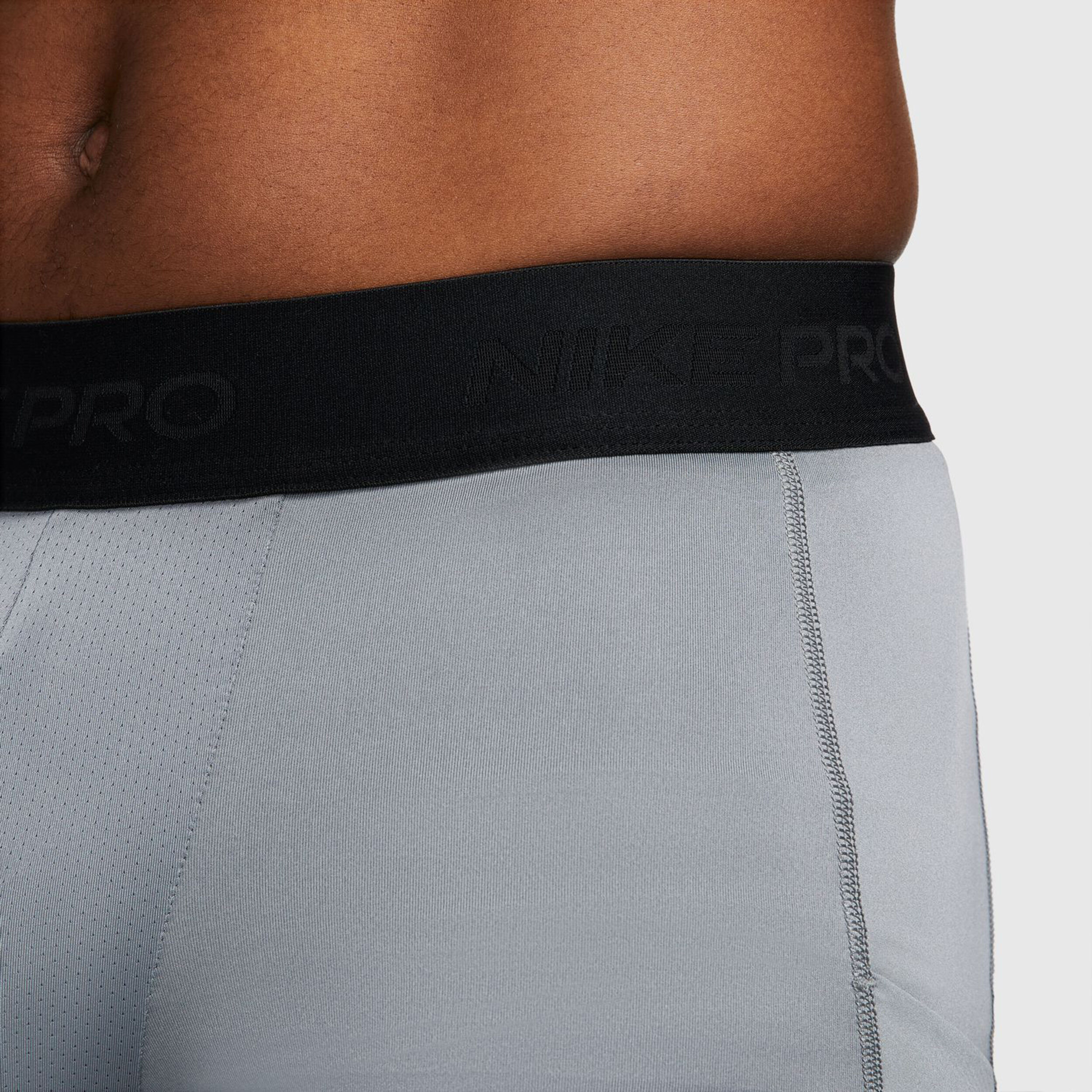 Nike Pro Shorts Hommes - Gris Clair , Noir