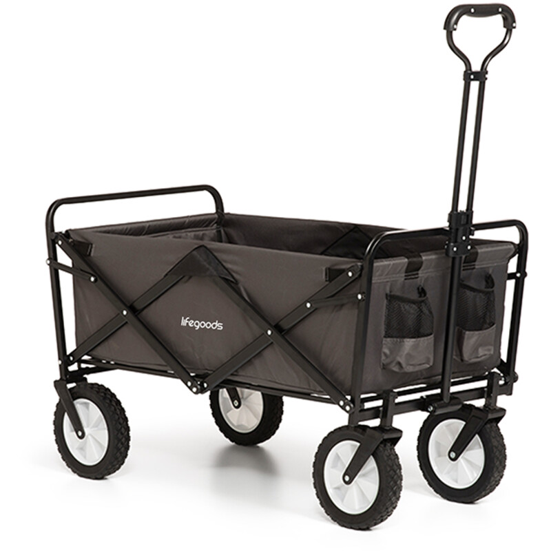 Lifegoods Foldable wagon 70 KG - Grey