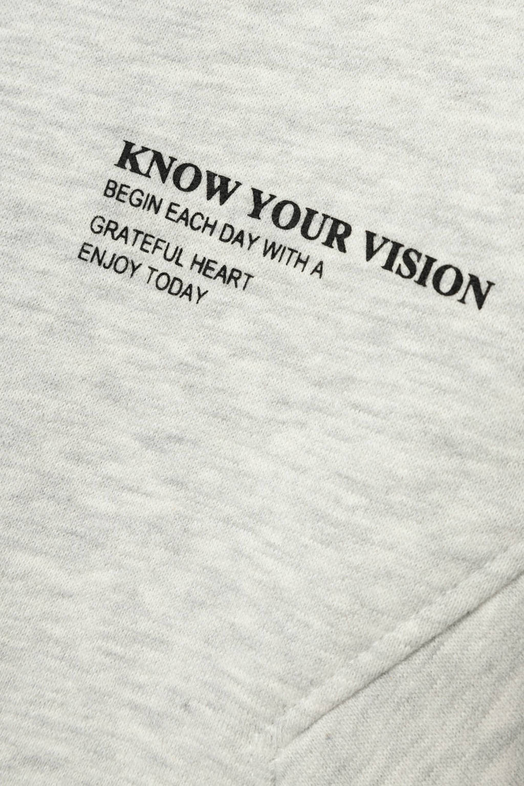 NAME IT sweater NKFNAKONN met tekst lichtgrijs melange