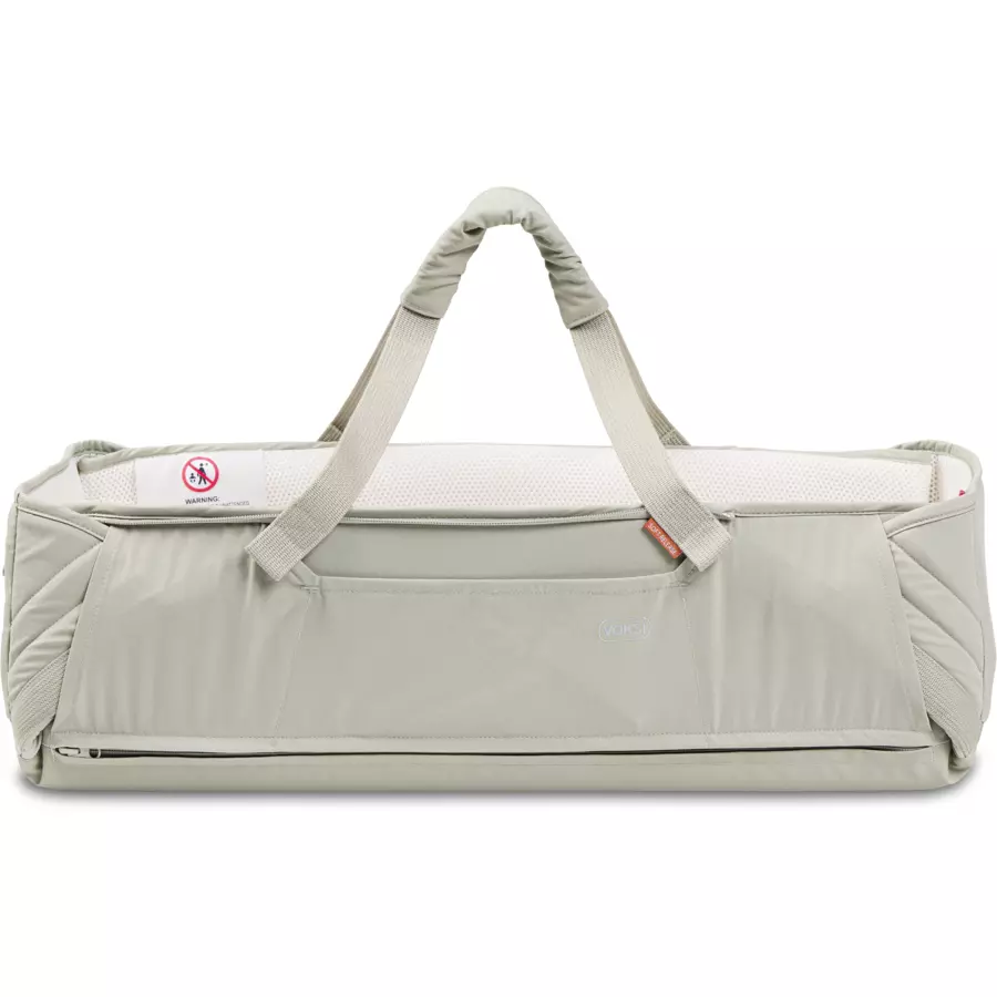 Voksi® Carry Me Fußsack MistyGreen Cream