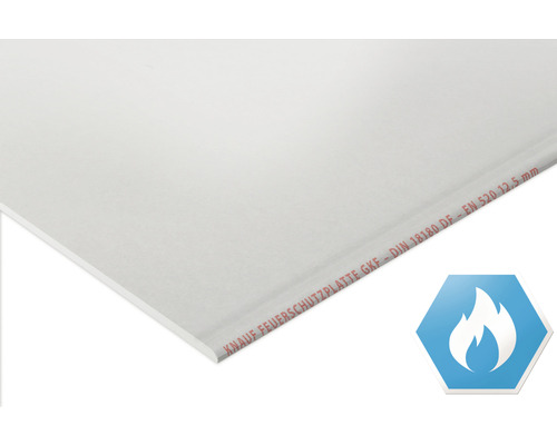 Knauf gipsplaat brandwerende plaat GKF 2000 x 1250 x 12,5 mm