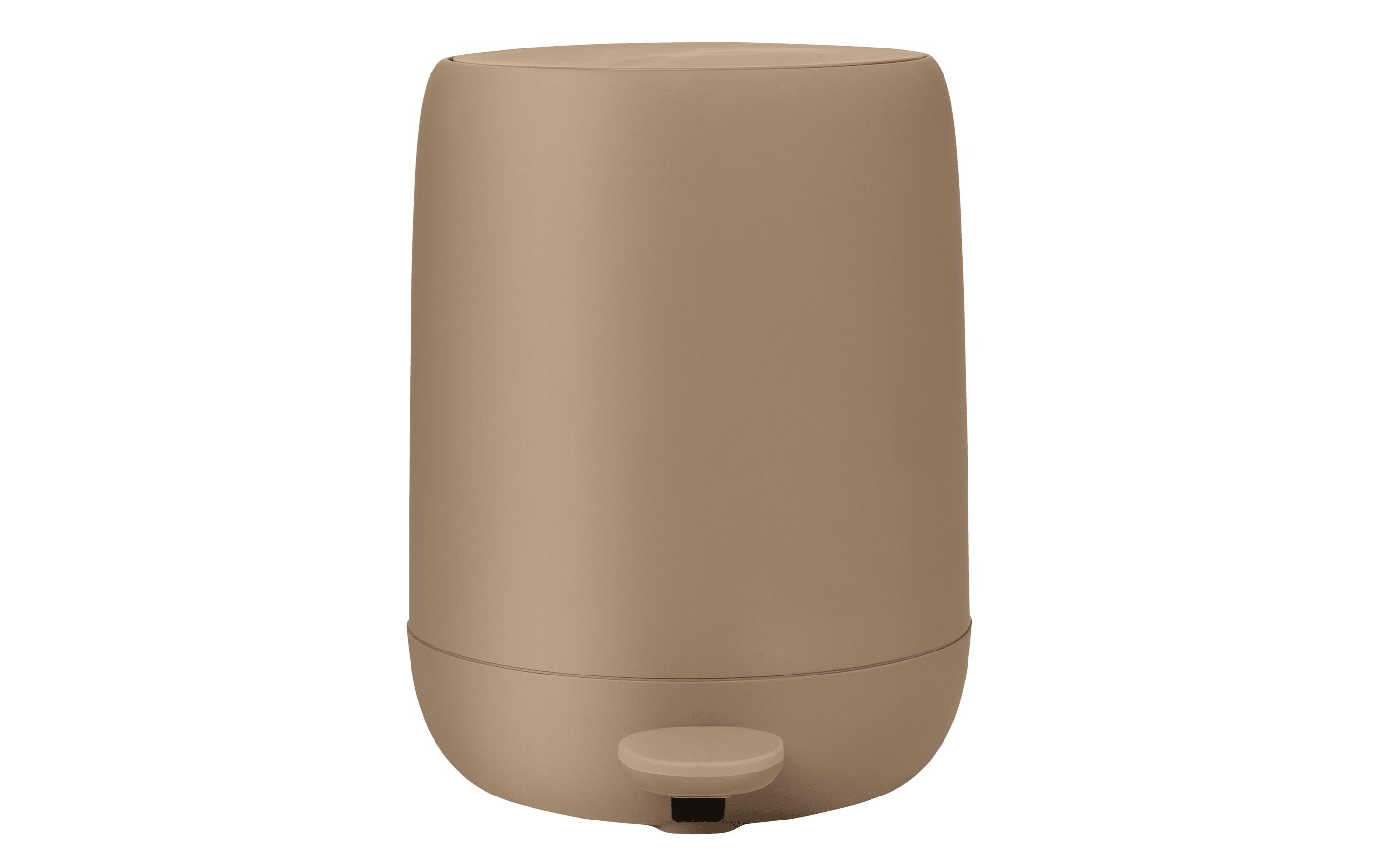 Kosmetikeimer Sono 5 l, BraunTreteimer mit matter Soft-Touch-Oberfläche