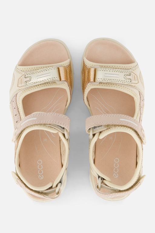 Ecco Offroad Yucatan W Sandalen beige Leer