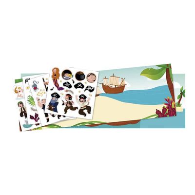 Maildor - gommettes pirates