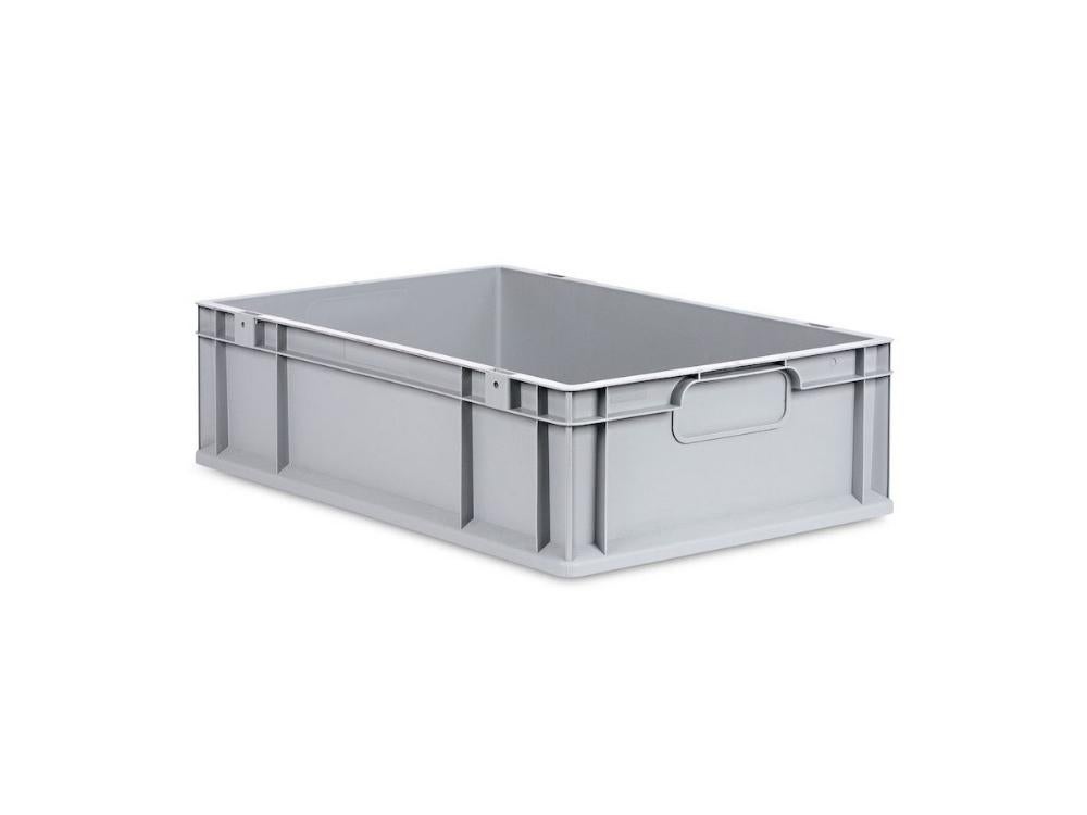 PROREGAL Eurobox Nextgen Economy met handgrepen, gesloten, HxBxD 17 x 40 x 60 cm, 34 liter Euro container, transportbox, stapelbare container