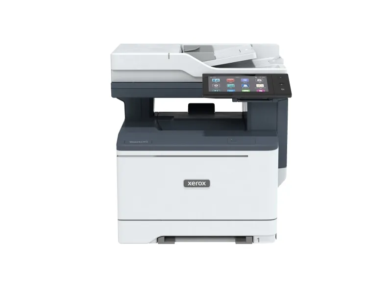 Xerox VersaLink C415V_DN - Multifunktionsprinter - farve - laser - Legal (216 x 356 mm) (original) - Legal (medie) - op til 42 spm (kopiering) - op til 42 spm (udskriver) - 251 ark - 33.6 Kbps - Gigabit LAN, USB 2.0, USB vært, NFC - Green World Allia