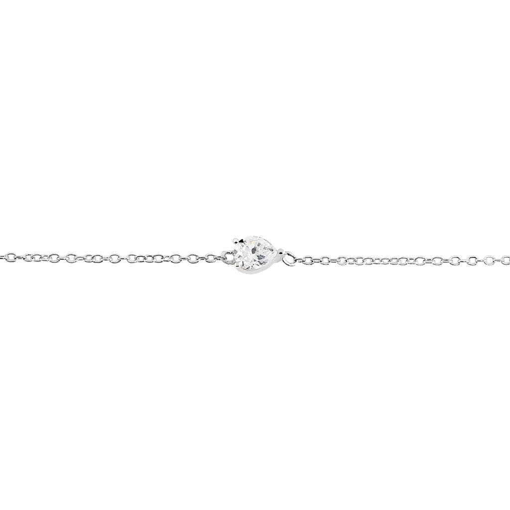 Bracelet Alda Argent Blanc Oxyde De Zirconium