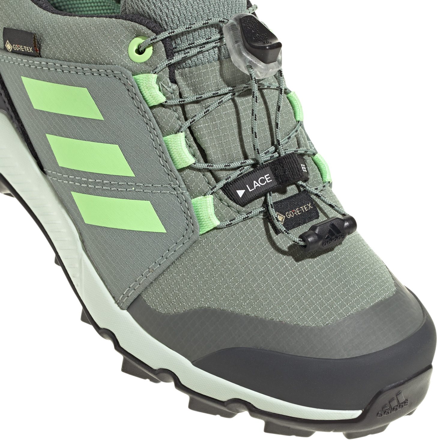 adidas TERREX Terrex GORE-TEX® Wanderschuhe Kinder silver green