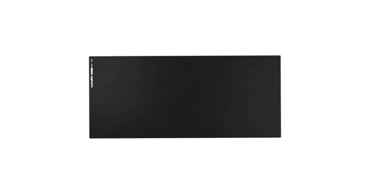 PulsarSuperglide Glass Mousepad - Supersize - XXL  (Zwart)