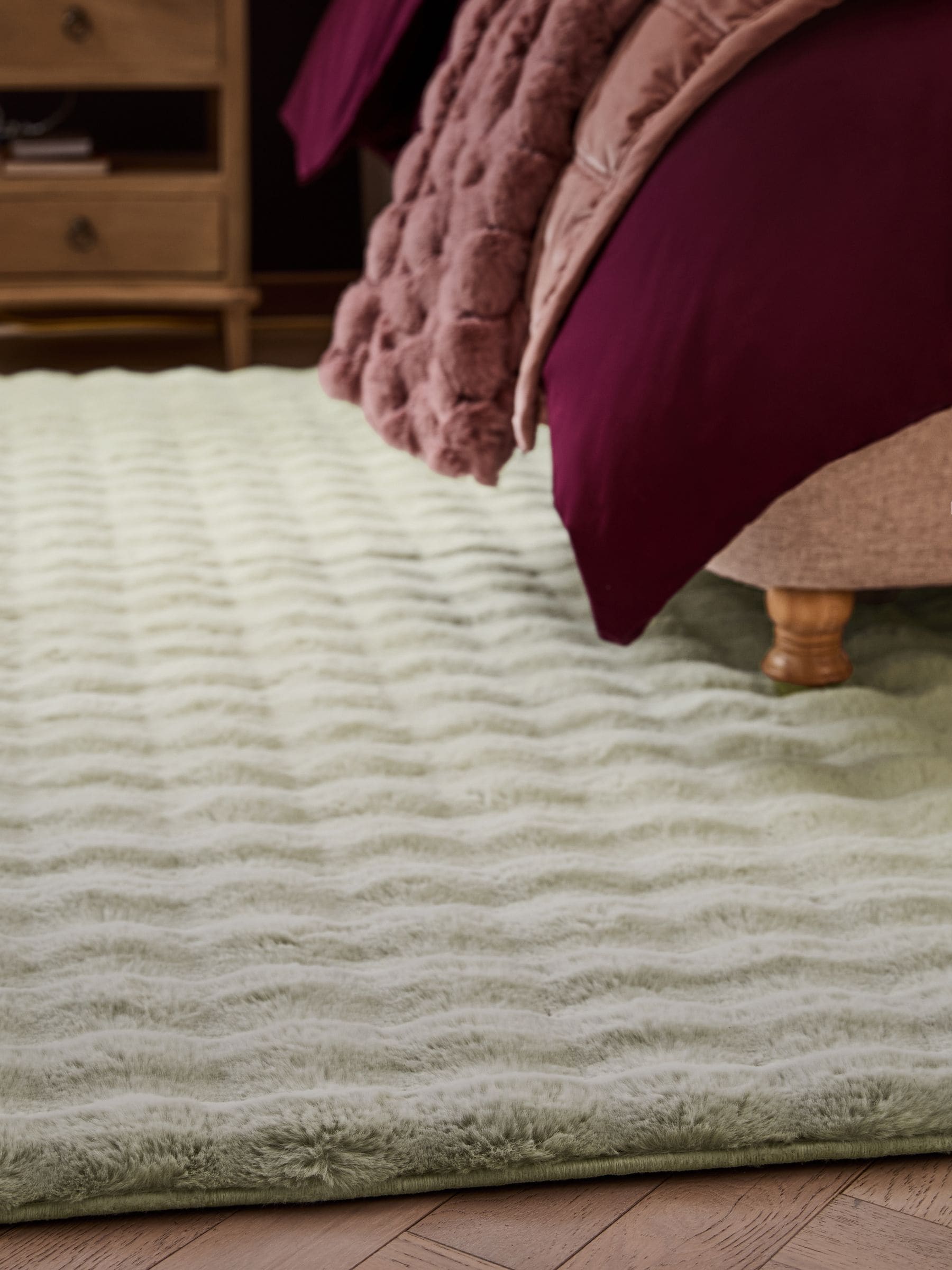Aspen Plush Faux Fur Rug
