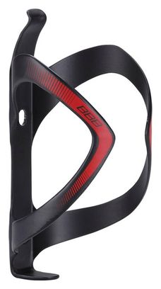 Porte bidon FiberCage BBB carbone UD Noir mat / rouge