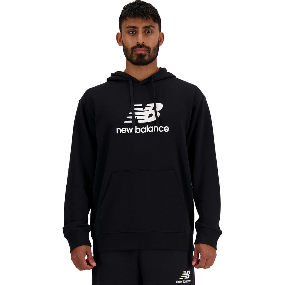 New BalanceSport Essentials Stacked Logo French Terry Hoodie