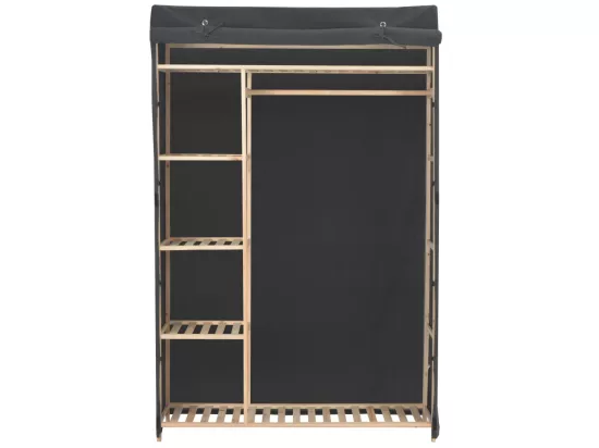 Garde-robe Gris 110 x 40 x 170 cm Tissu