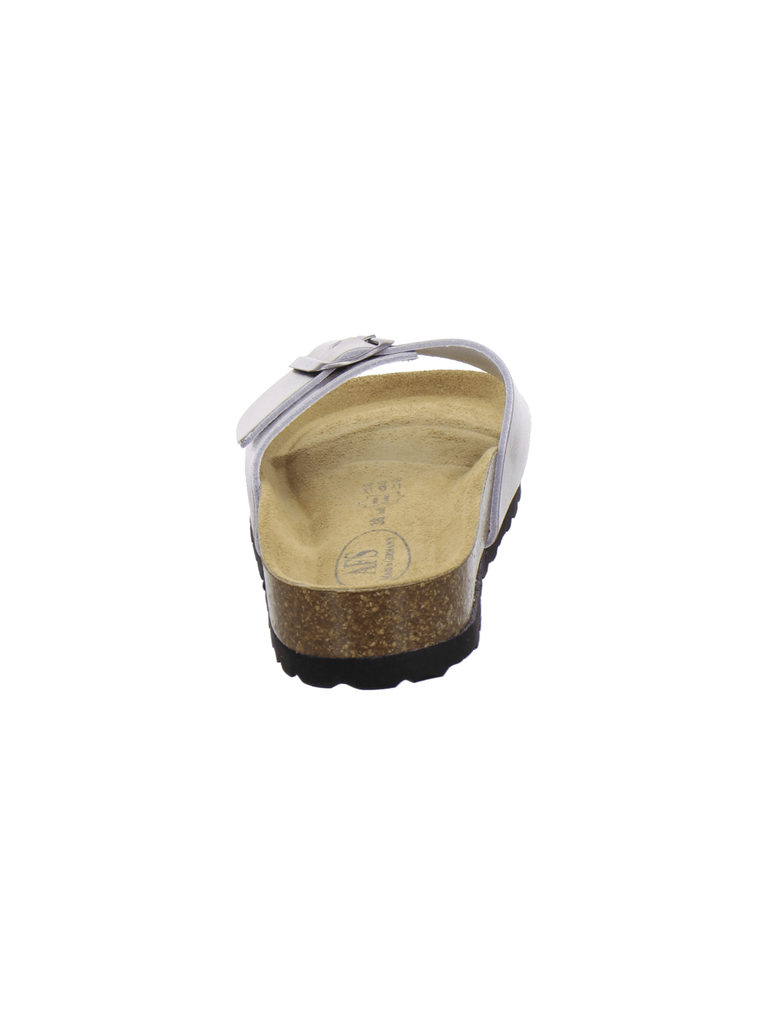 modische Pantoletten Damen metallic