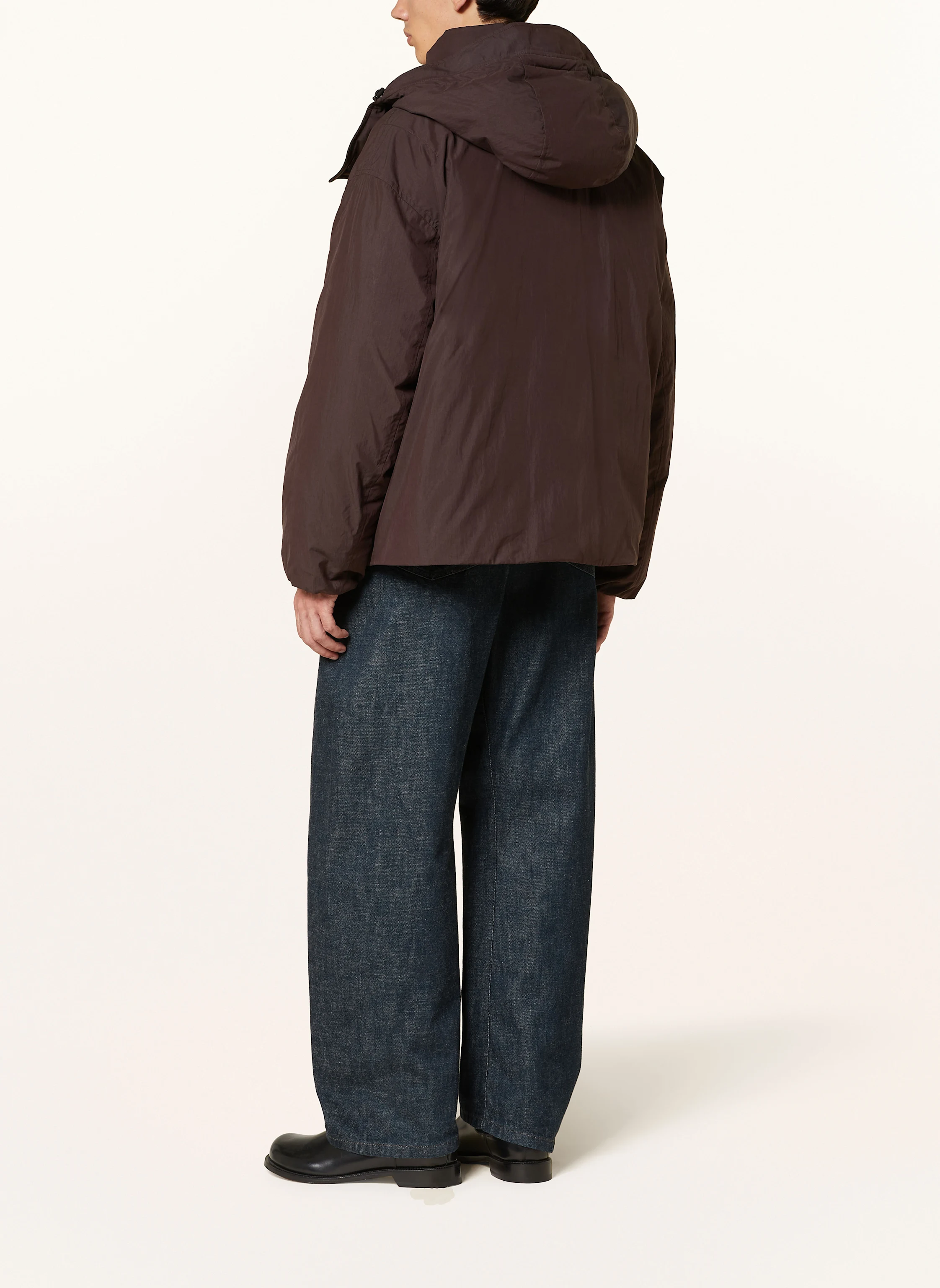 LEMAIRE Daunenjacke mit abnehmbarer Kapuze