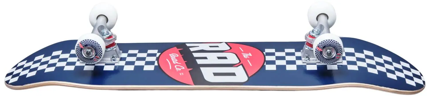 RAD Checker Stripe Komplet Skateboard - Skateboards | SkatePro