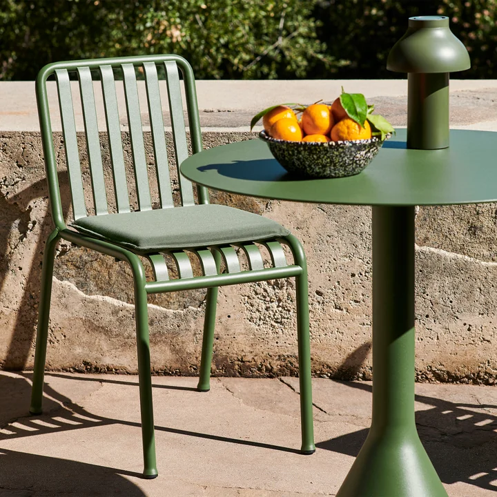 HAY - Palissade Stuhl, olive (4er-Set)