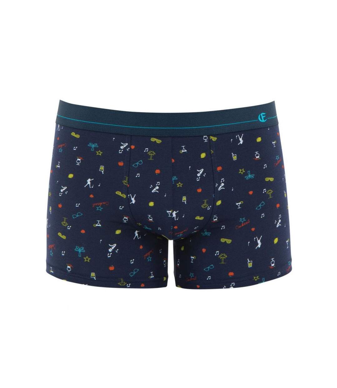 EMINENCE Boxer Homme Modal NIGHT FEVER Marine Multicolore