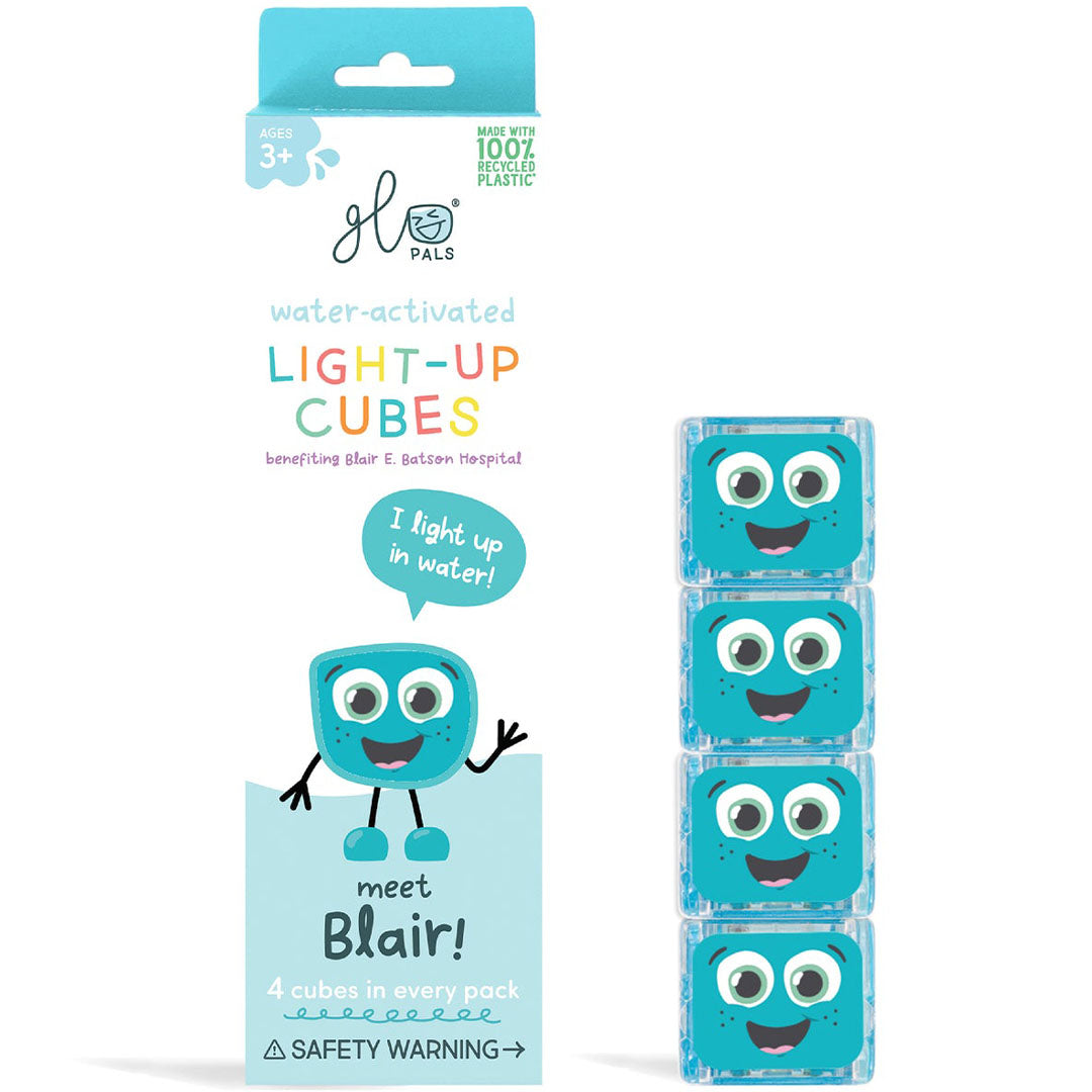 Glo pals lichtblokjes - blair - 4st