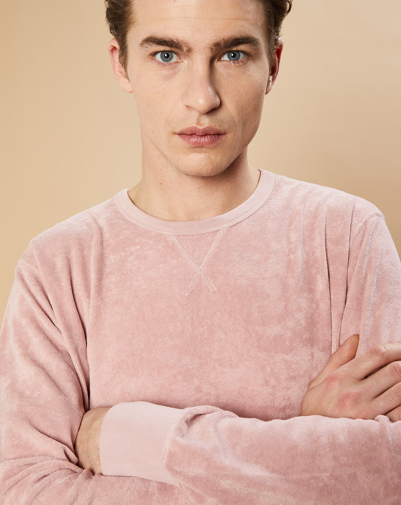 Hartford Sweat en éponge rose