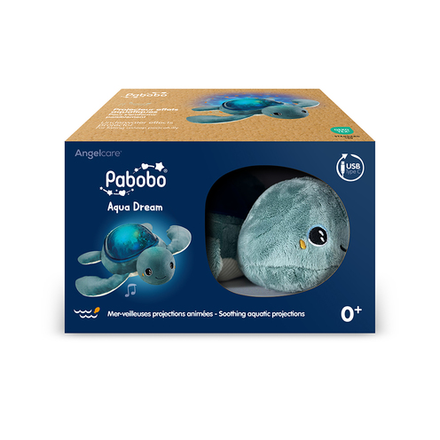 Projecteur Lumineux Veilleuse Rechargeable Tortue Aqua Dream - PABOBO