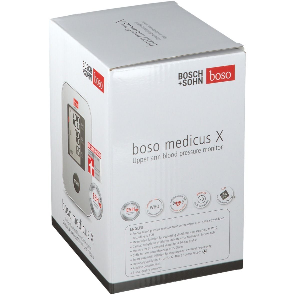 boso medicus X Blutdruckmessgerät