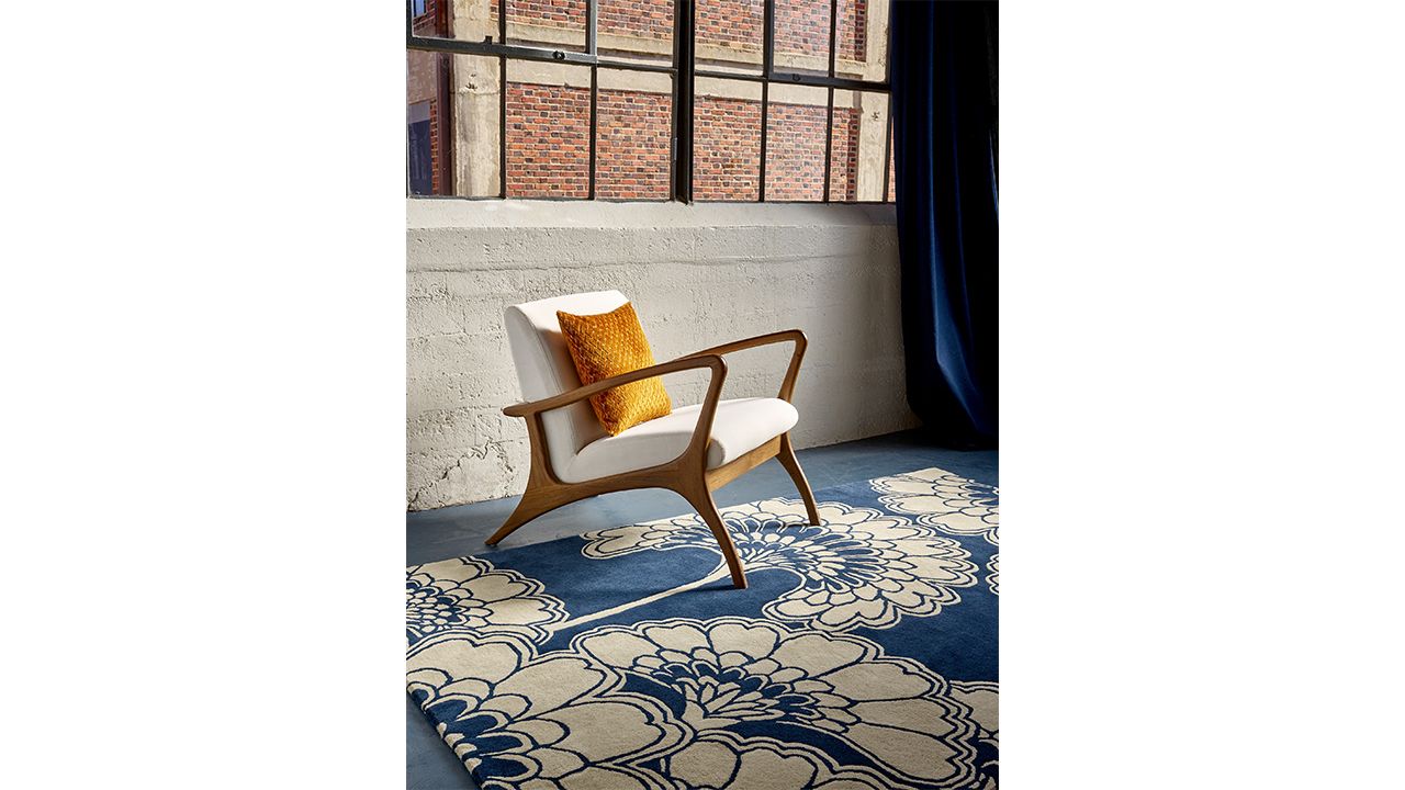 Vloerkleed Midnight 039708 Japanese Floral