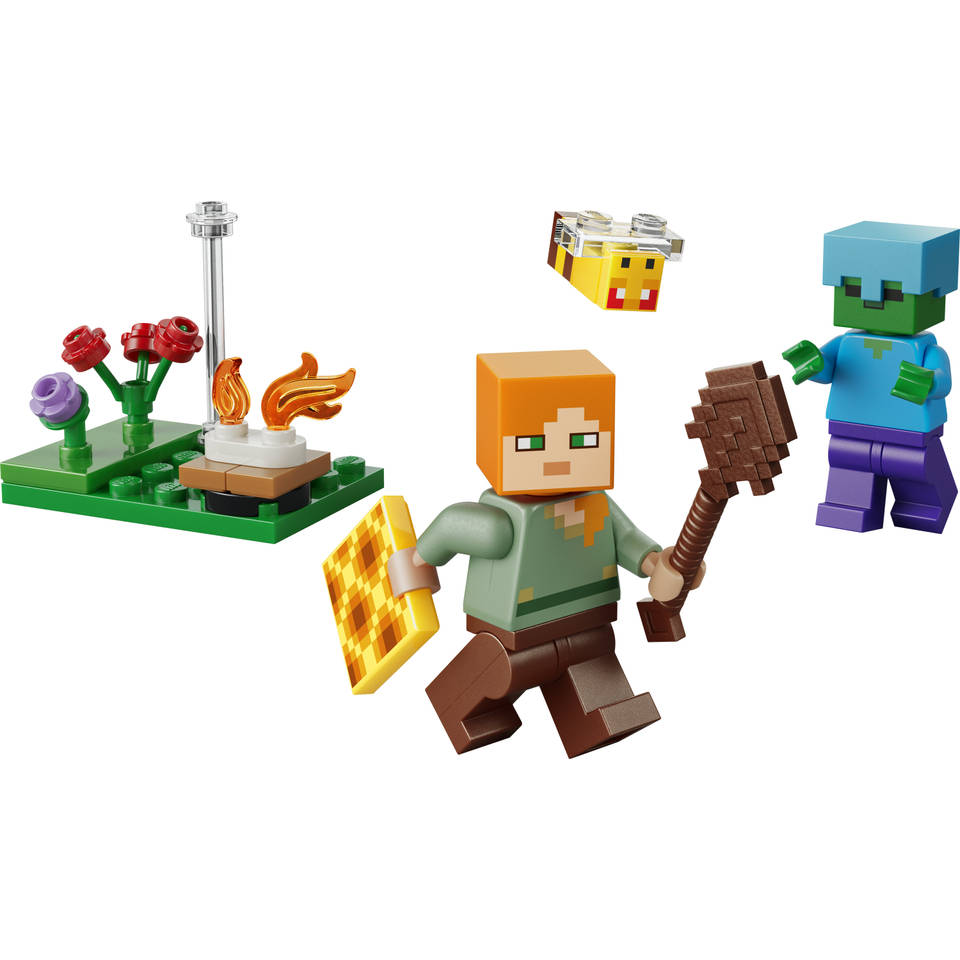 LEGO Minecraft Alex en de strijd bij het kampvuur 30732