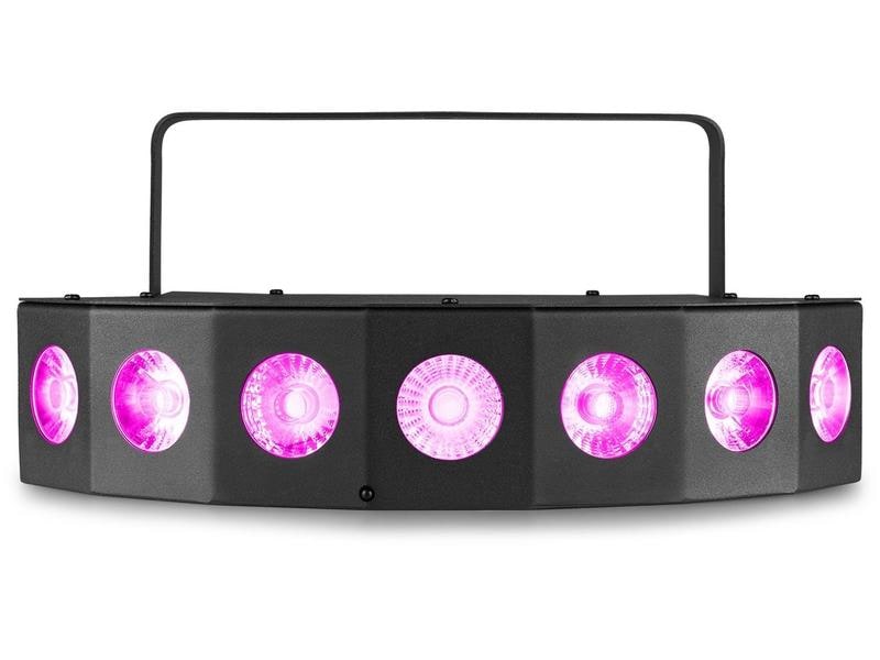BeamZ Lichteffekt Fingers7 LED-Beleuchtungseffekt mit DMX-Kanälen
