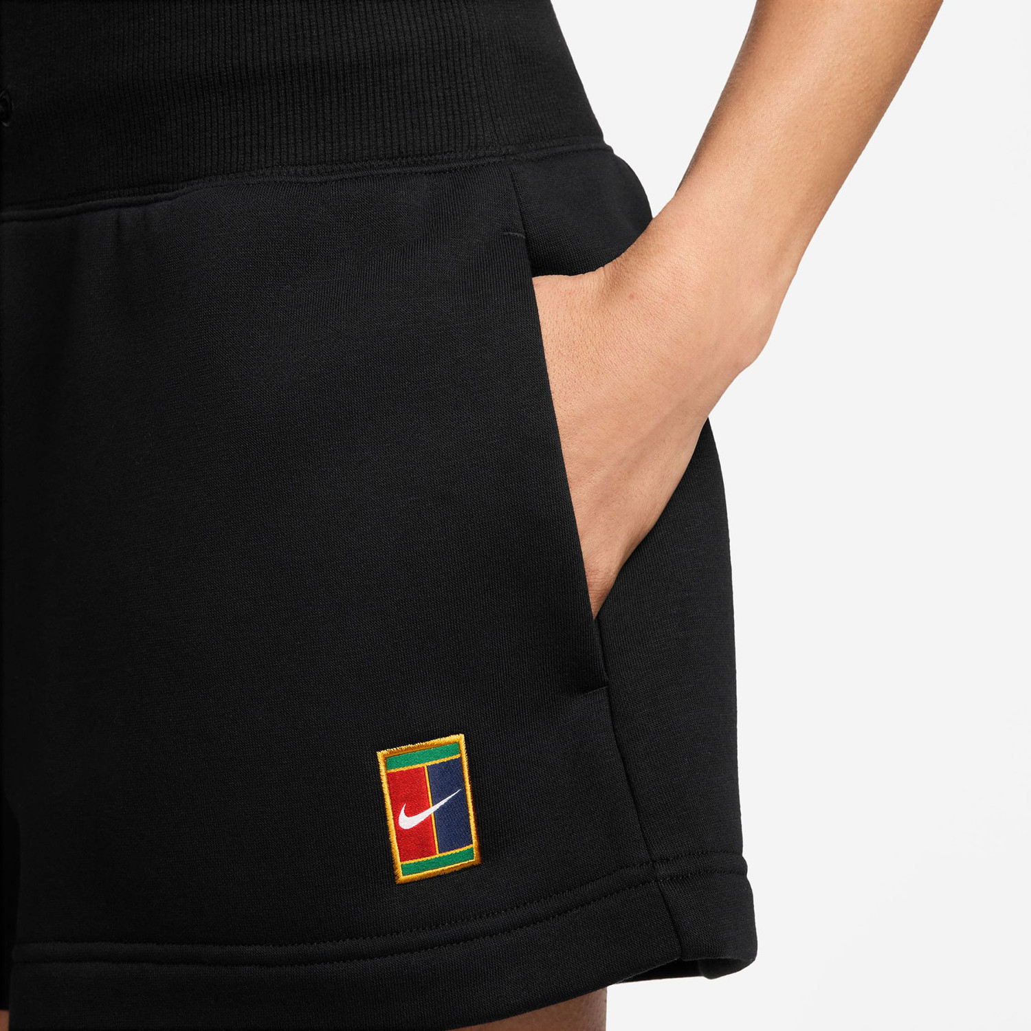 Nike Court Heritage High-Waisted Fleece Short