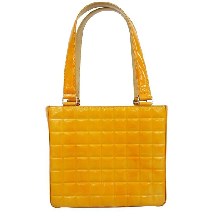 Chanel Vintage Chanel Handbag Yellow