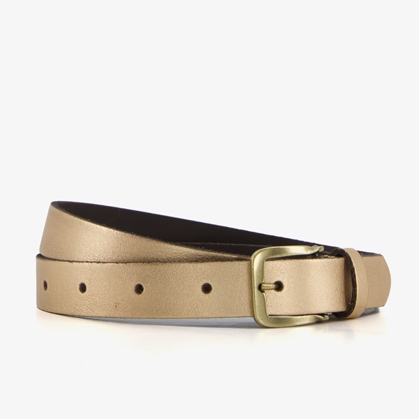 Dames riem goudkleurig
