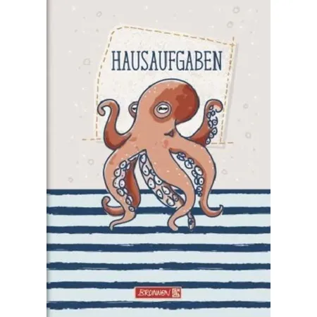BRUNNEN Hausaufgabenheft Happy Ocean DIN A5