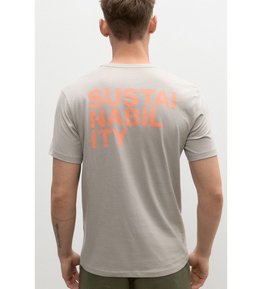 Camiseta cinza ECOALF Sustanoalf