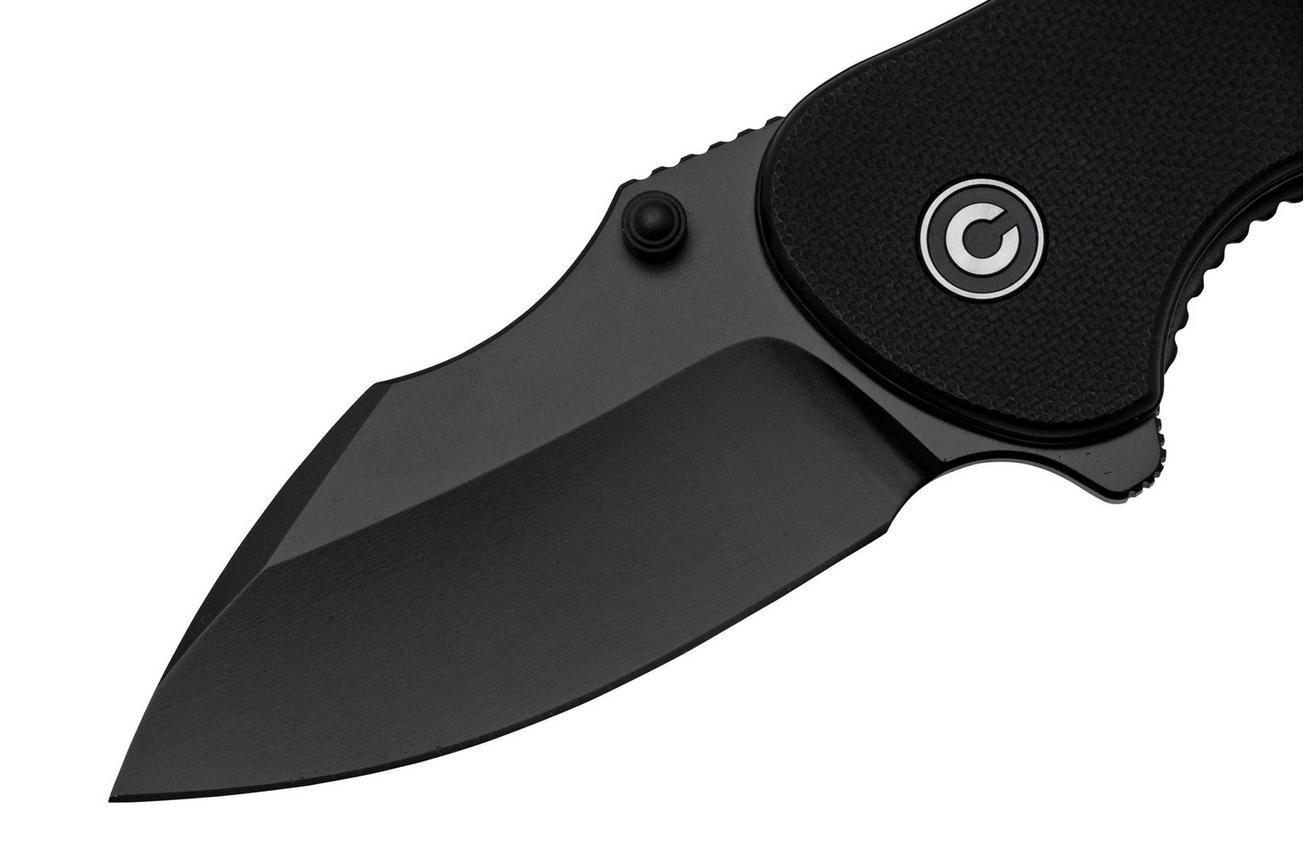 Civivi Gordo C22018C-1 Black G10, D2 Blackwashed zakmes, Peter Carey design