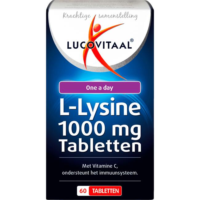 Lucovitaal L-Lysine 1000 mg Tabletten