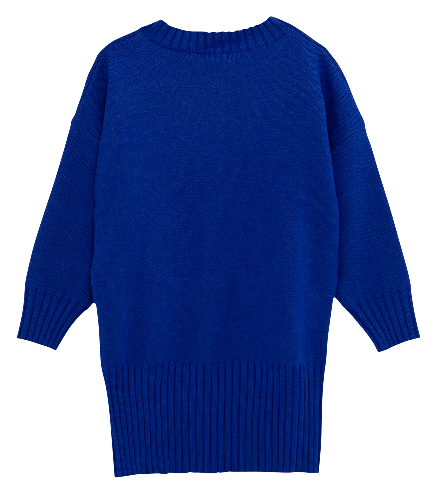 Robe pull imprimée| Bleu