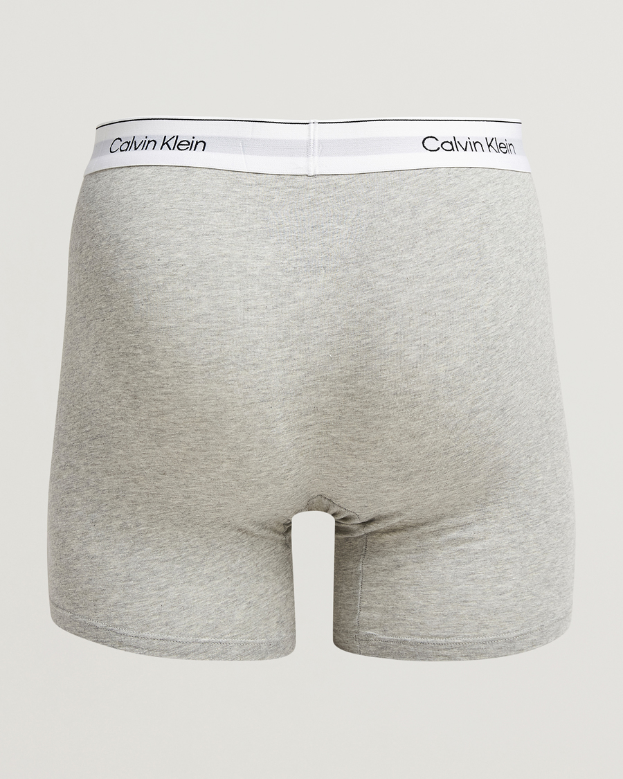 Calvin Klein 3-Pack Icon Cotton Stretch Boxer Brief Grey/Black/White