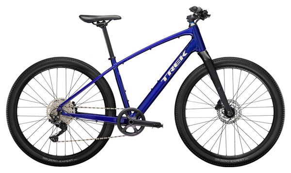 Produit Reconditionné - Vélo Fitness Trek Dual Sport 3 Shimano Deore 10V 650mm Bleu 2023