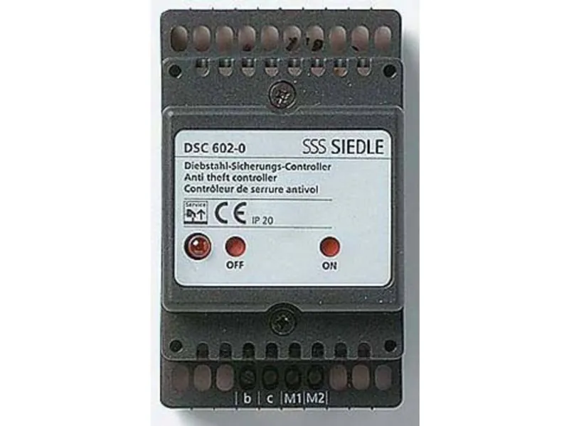 Siedle DSC 602-0, Sort, Grå, DC, 53,5 mm, 60 mm, 89 mm, 1 stk