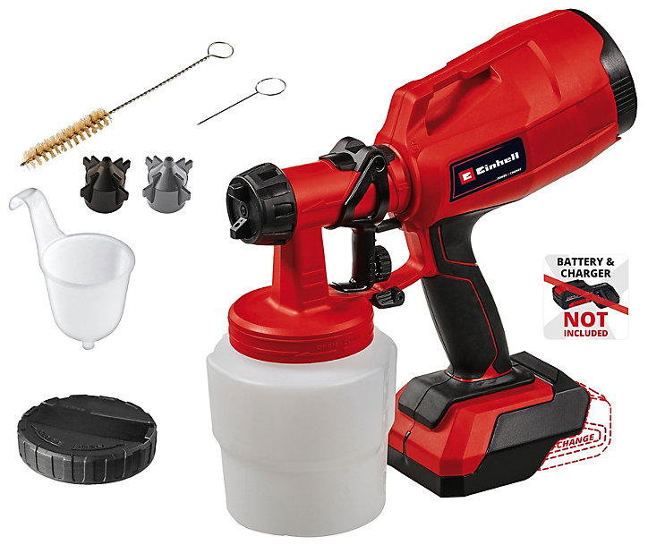 Pistolet à peinture sans fil Einhell TC-SY 18/60 Li-Solo 18V (sans batterie)