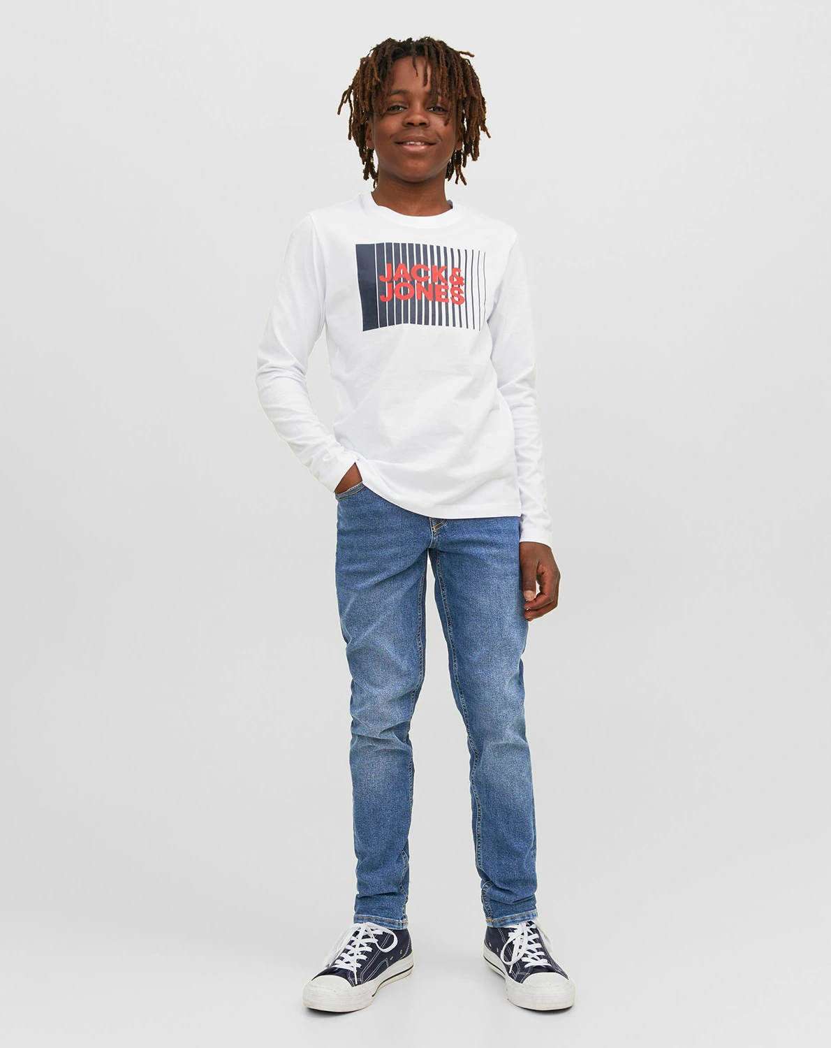 Jeans JJIGLENN JJORIGINAL MF 071 in blue denim