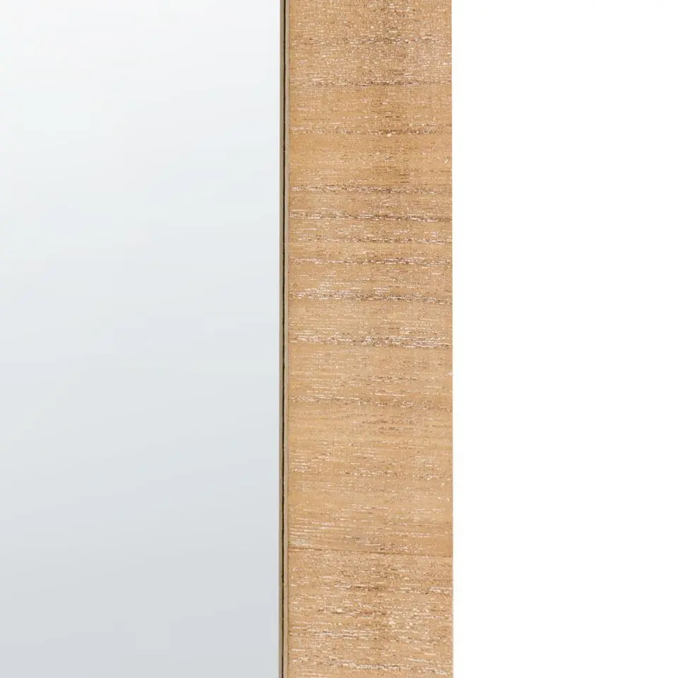 CHANU - Wandspiegel - Lichtbruin - Hout