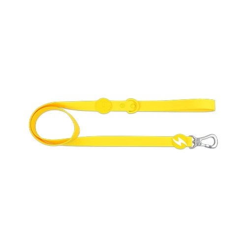 Guia para cães Dashi em TPU amarelo