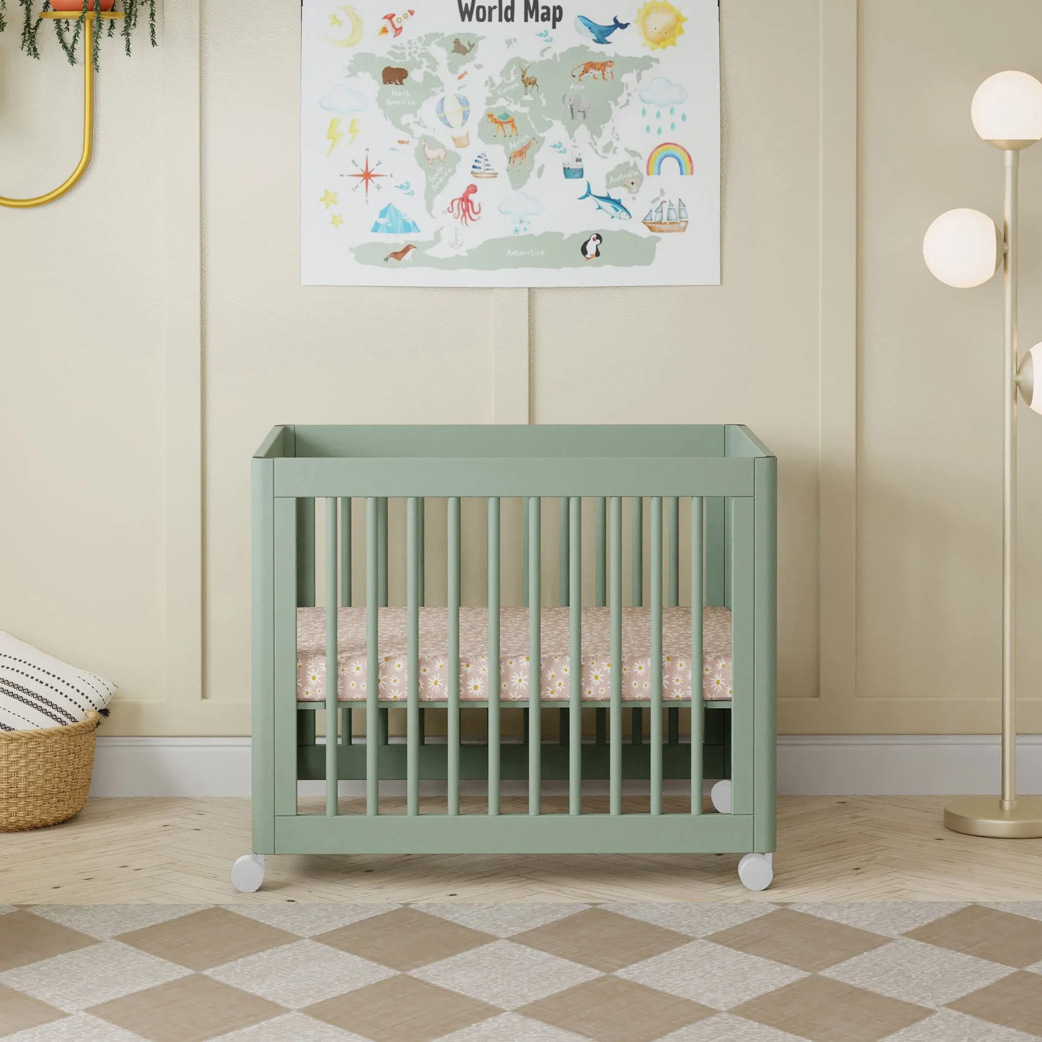Babyletto Couchette Convertible 8 en 1 Yuzu  - Sauge