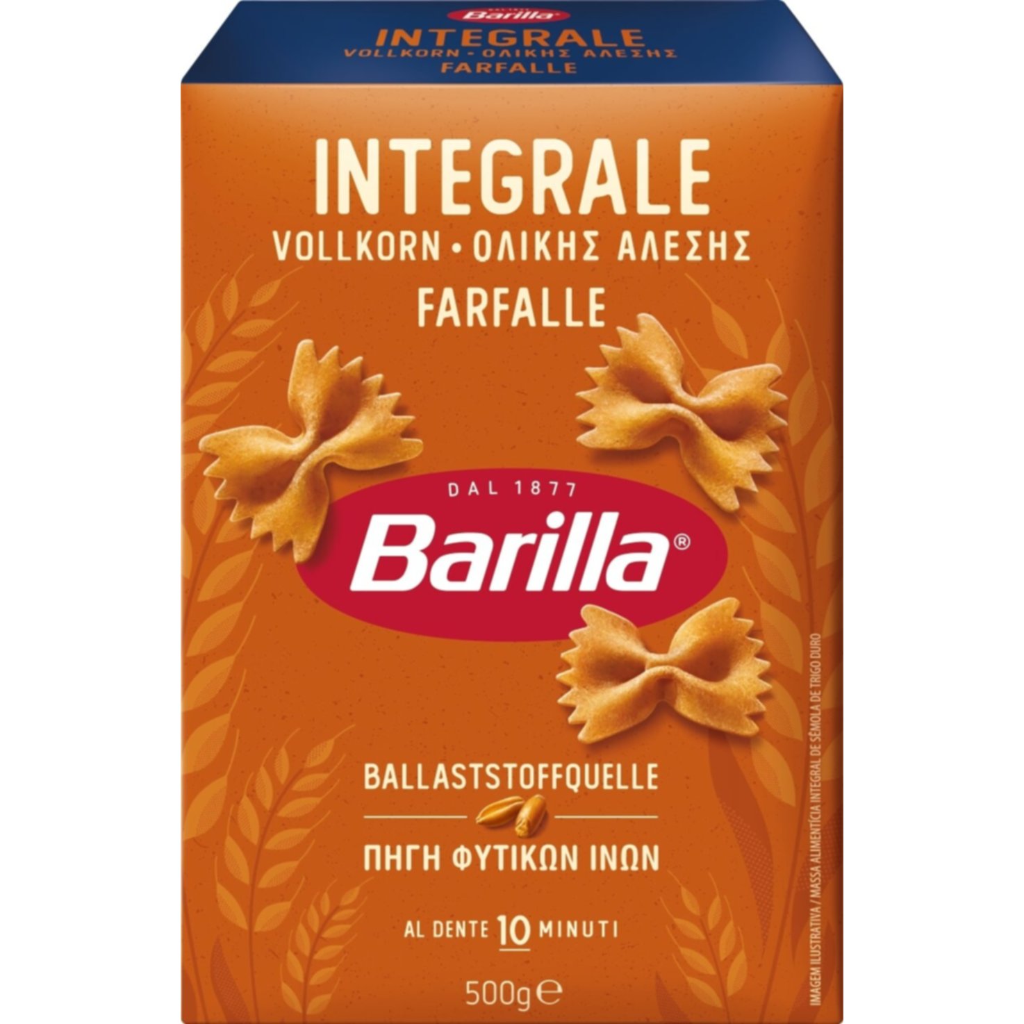 Barilla Integrale Farfalle Vollkorn