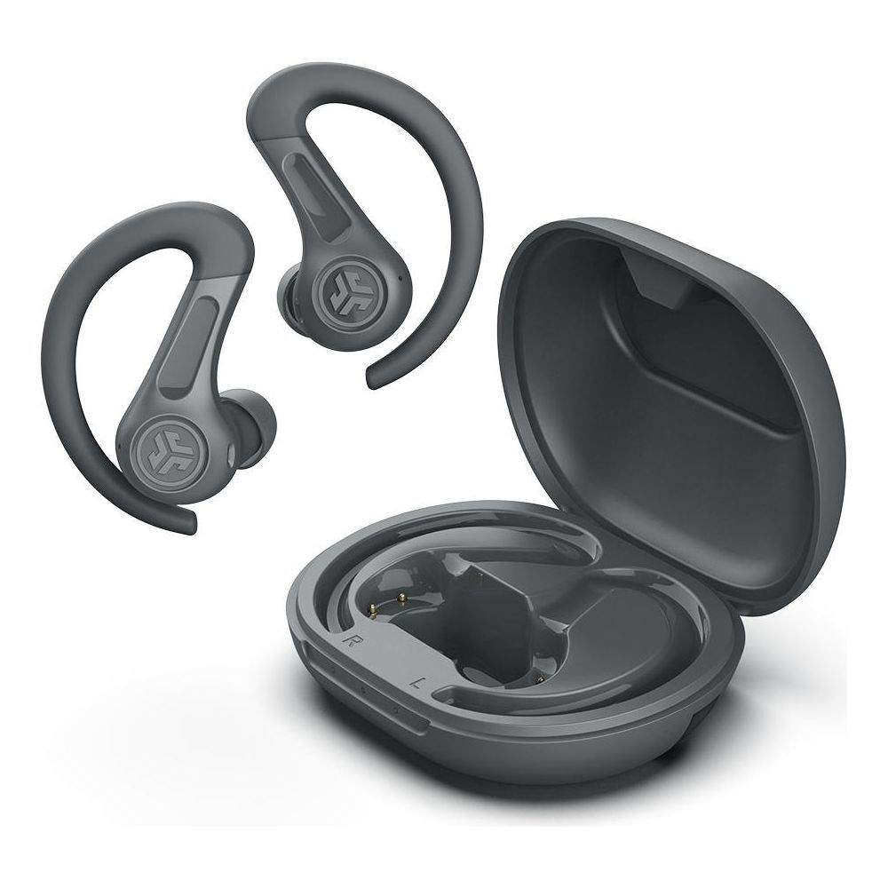 JBuds Sport ANC 4 Bluetooth 5.2 In-Ear Kopfhörer Headset IP66   Ladecase (IEUEBJBSPTANCRGPH84) - Graphite (Schwarz)