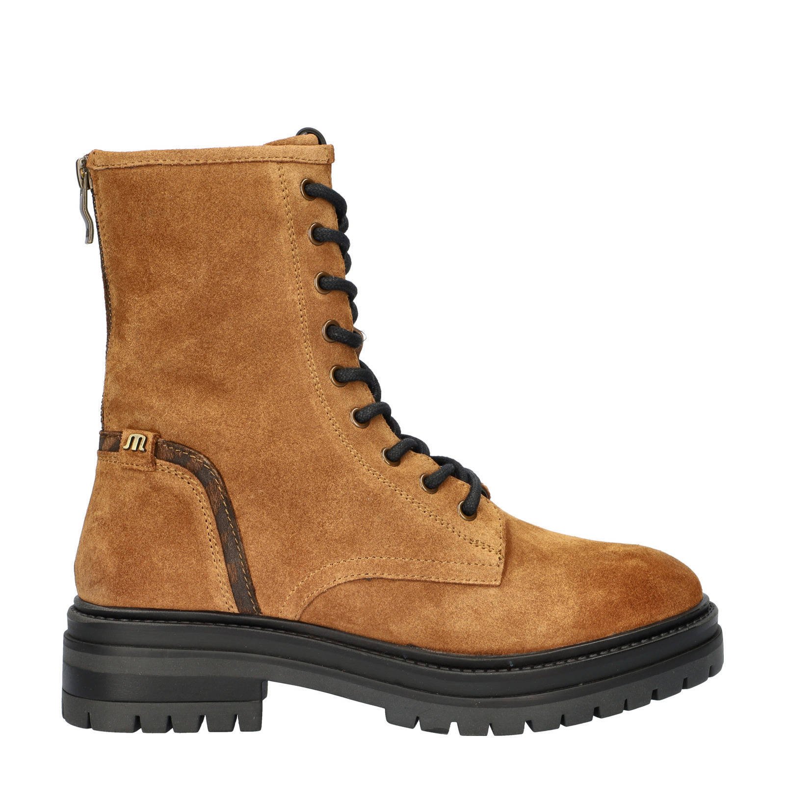 Maruti suède veterboots cognac